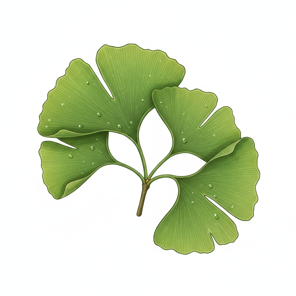 Folhas de ginkgo